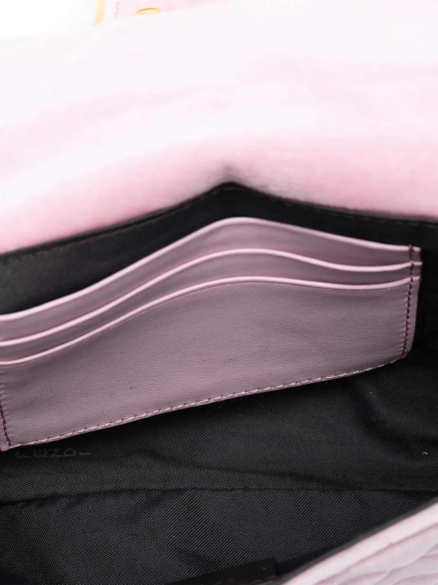 сумка-сэтчел Mini Zucca Embossed Velvet Baguette (2010-2025 годы) 10