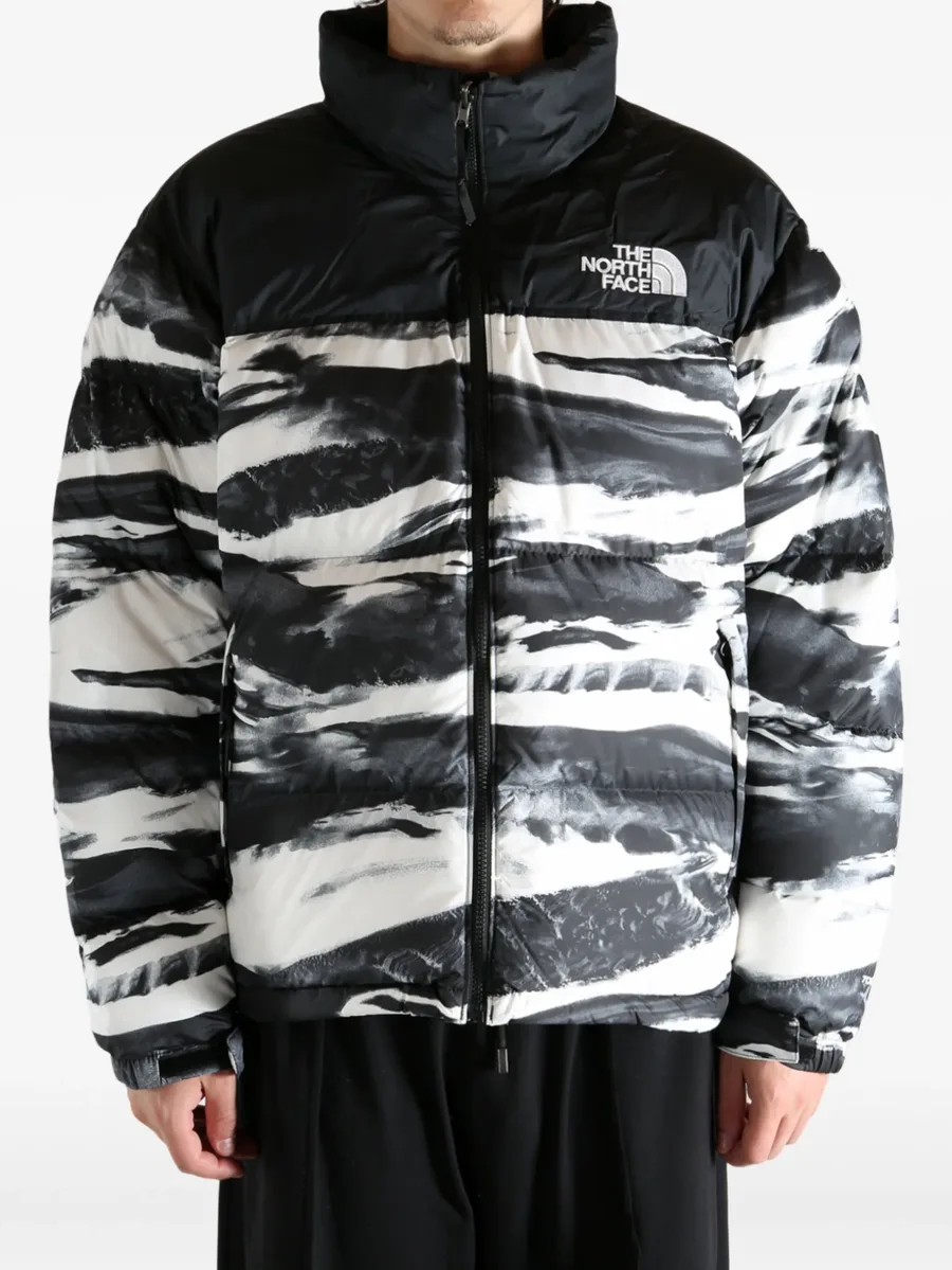 wave-print puffer jacket 3