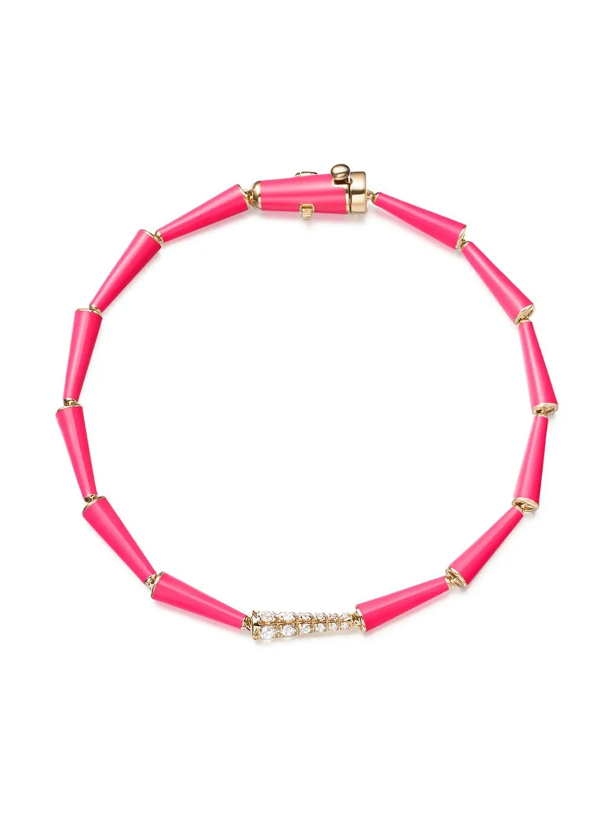браслет Lola из желтого золота с бриллиантами 1
