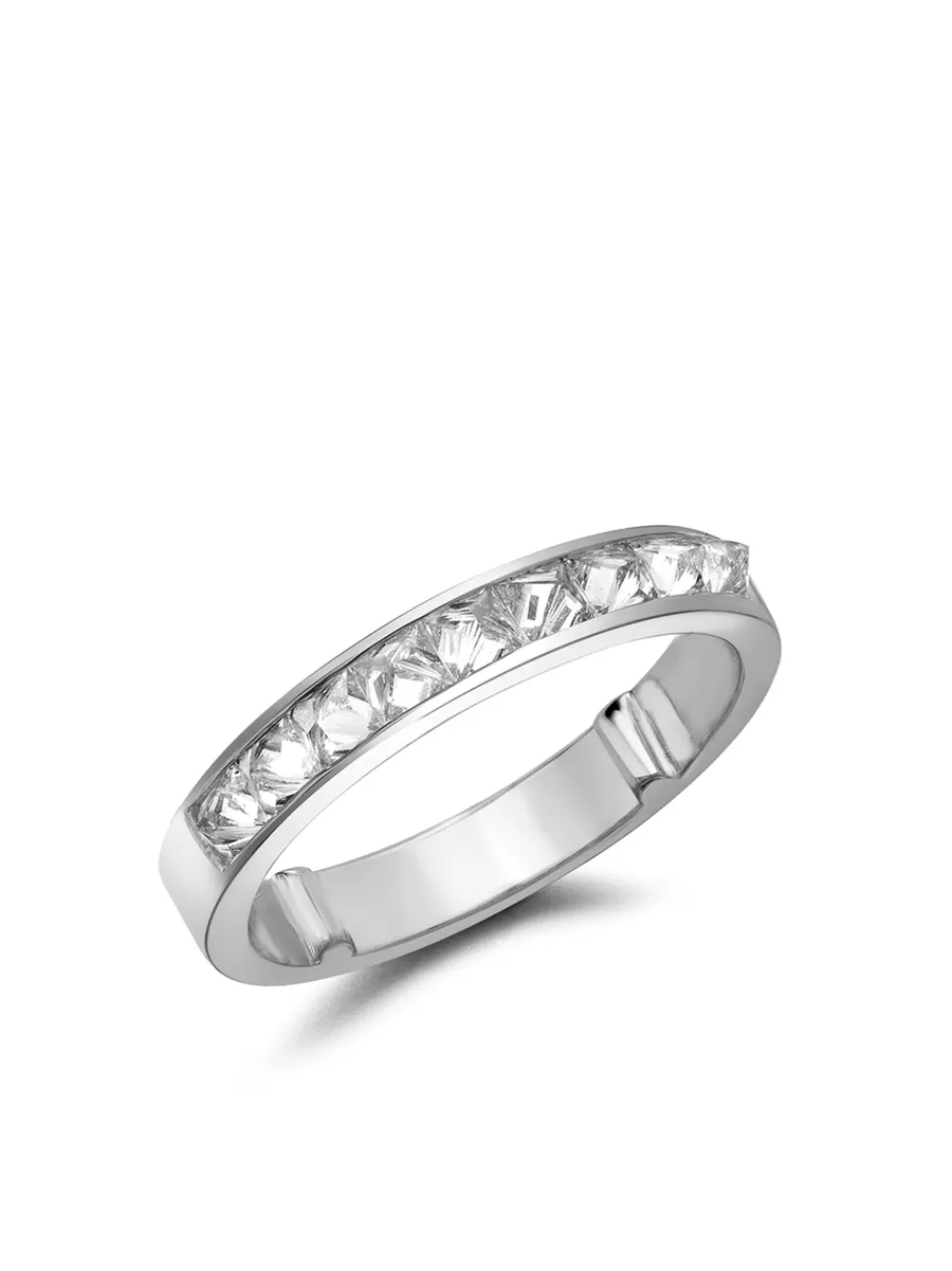 кольцо RockChic из белого золота с бриллиантами 1