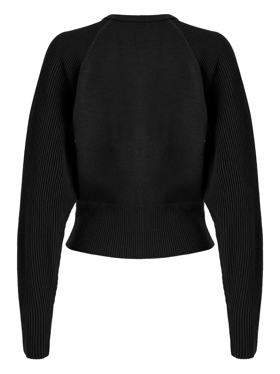 ribbed luxe cardigan 9