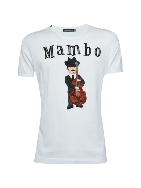футболка с вышивкой Mambo