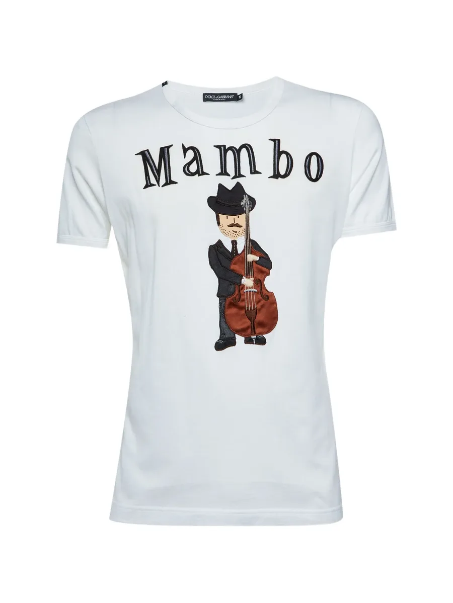 футболка с вышивкой Mambo 1