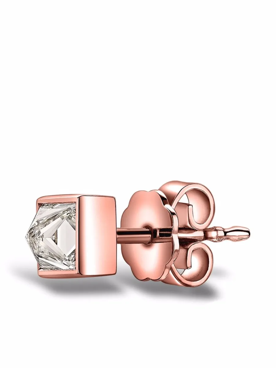 серьги RockChic из розового золота с бриллиантами 3