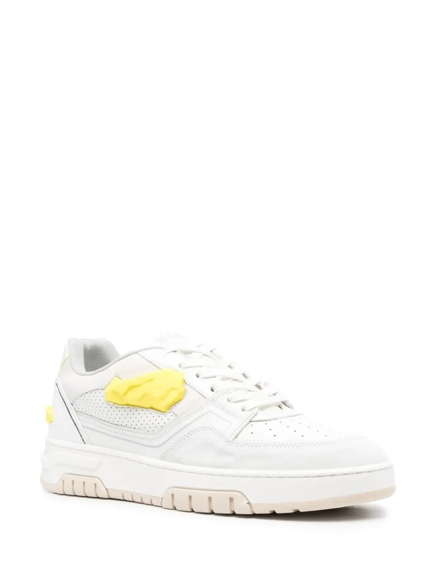 panelled low-top sneakers 3
