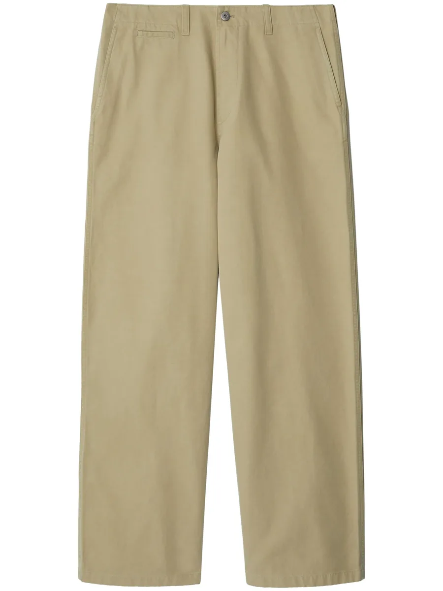 straight-leg cotton chinos 2