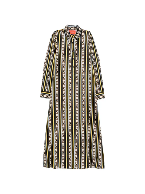 Chemise Swing buttoned maxi dress