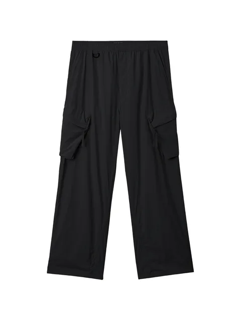 cargo-pocket trousers