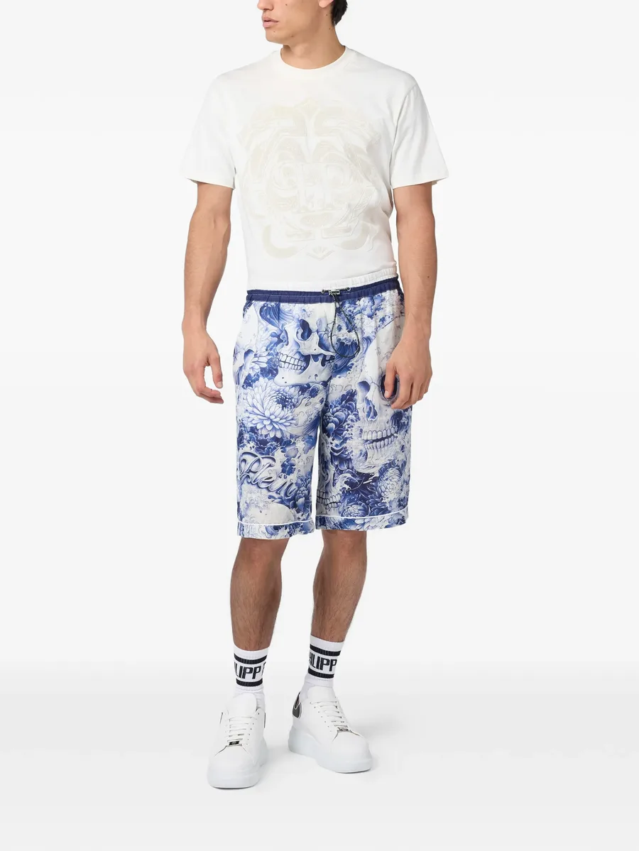printed bowling shorts 4