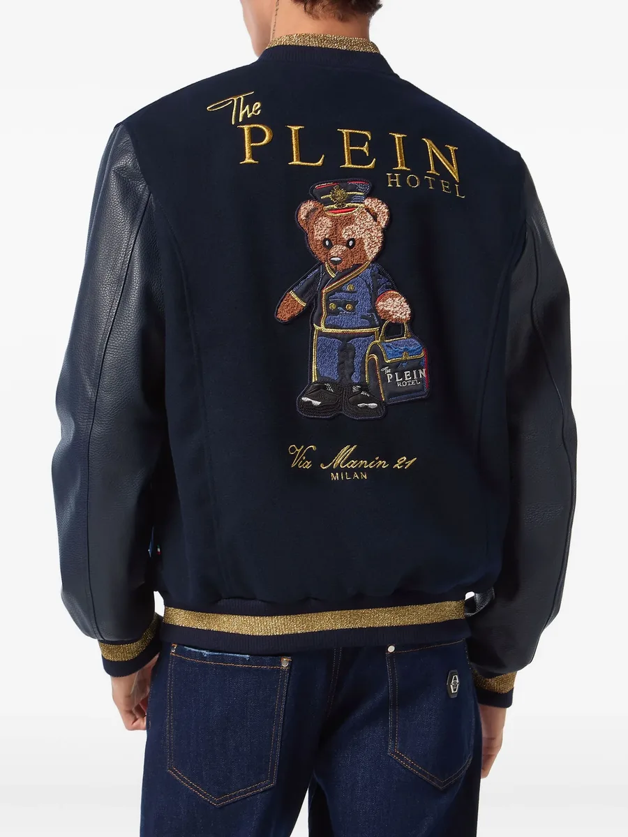 куртка Teddy Doorman с вышивкой 6
