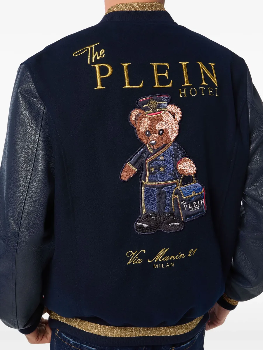 куртка Teddy Doorman с вышивкой 8