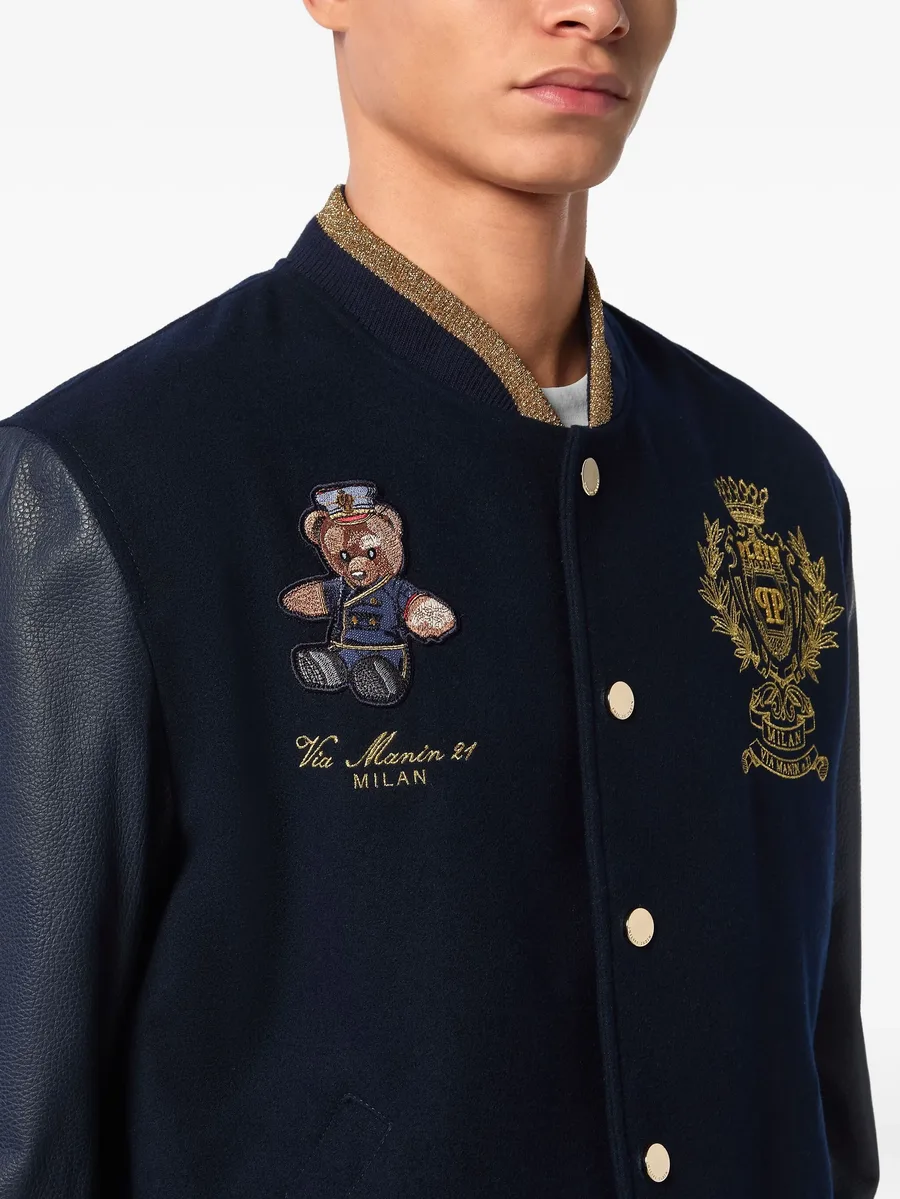 куртка Teddy Doorman с вышивкой 9