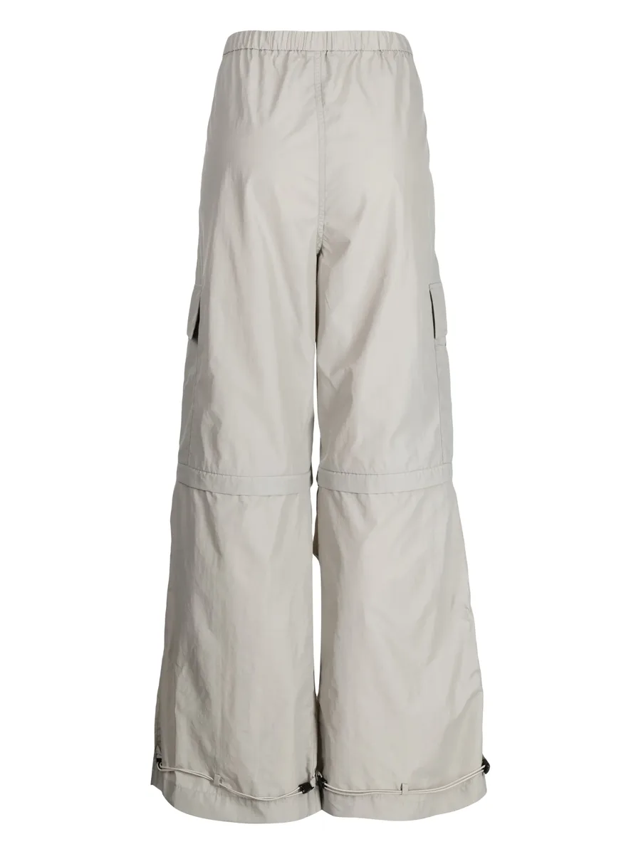detachable-panel wide-leg cargo pants 3