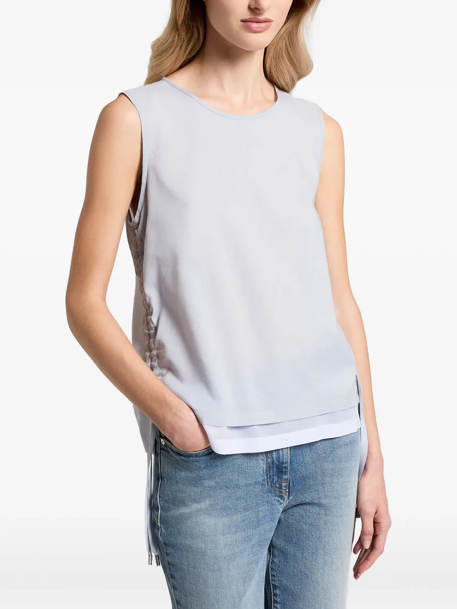многослойный топ с кулиской 5