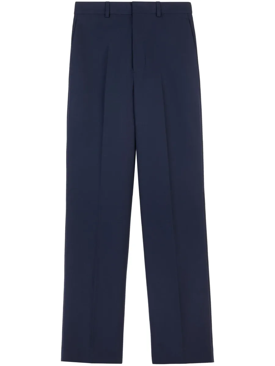 tailored straight-leg trousers 1
