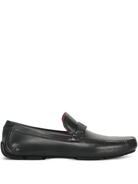 кожаные лоферы