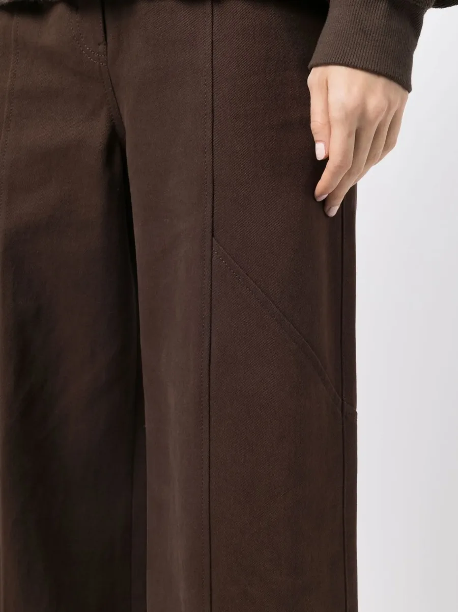 wide-leg cargo trousers 10