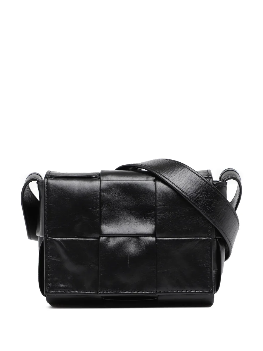 сумка через плечо Candy Paper Calfskin Intrecciato Cassette (2012-2025 годы) 1