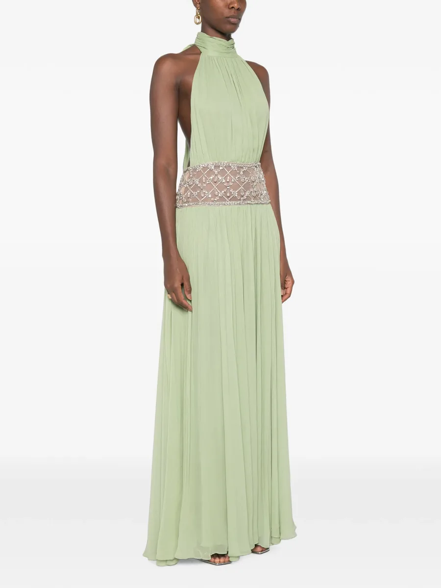 Kreeli crystal-embellished maxi dress 3