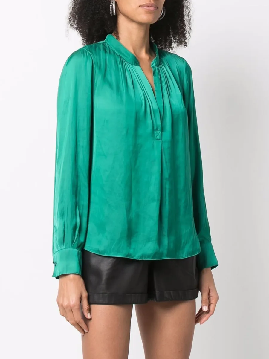 Tink satin blouse 6