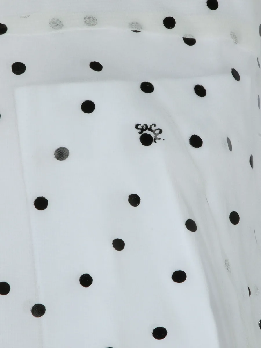 polka dot-pattern blouse 6