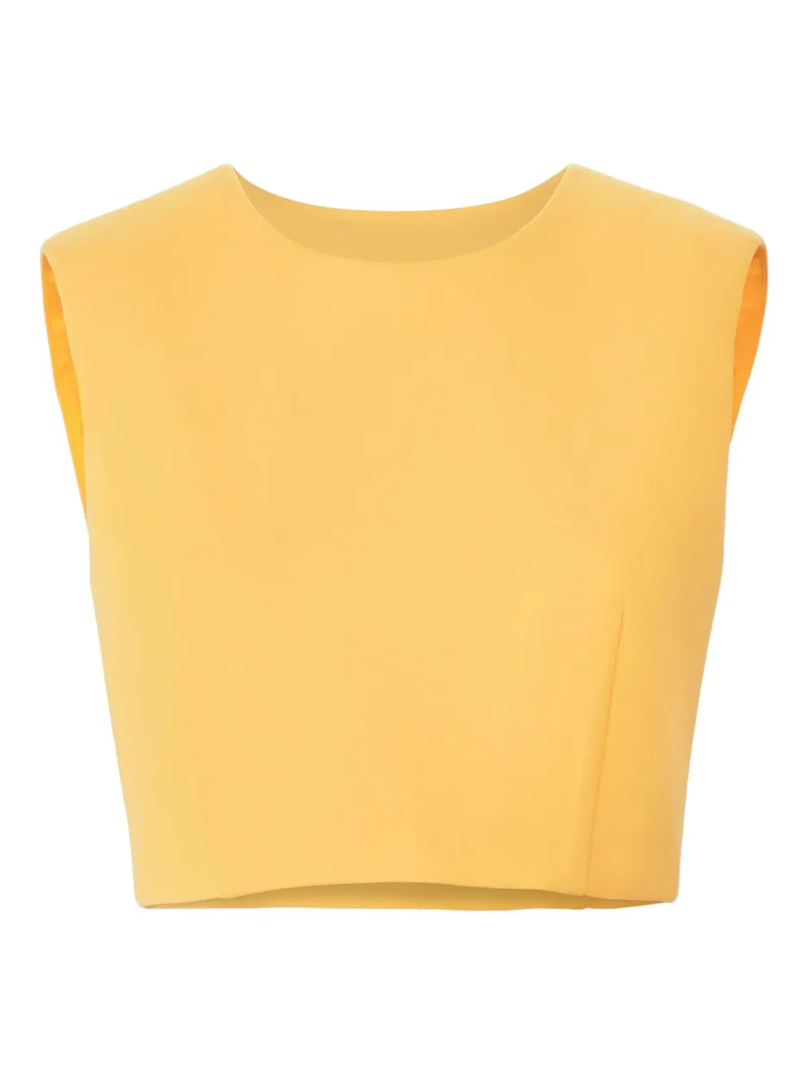 Sleeveless cropped top 1