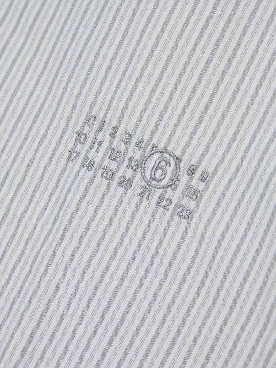 платье-рубашка в полоску 8