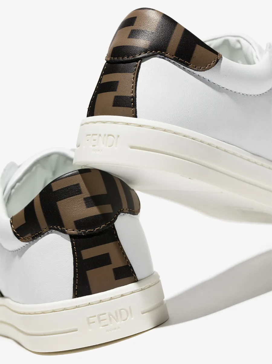 logo-strap low-top sneakers 6