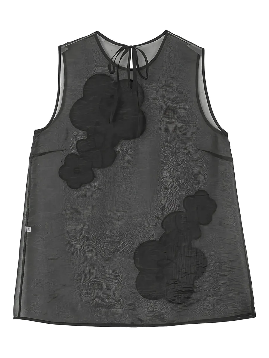 Alba flower-embellishment top 1