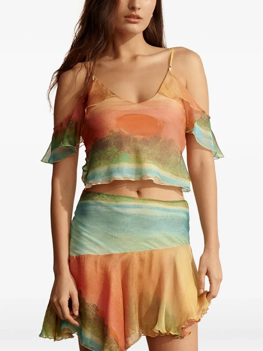 Formentera silk top 7
