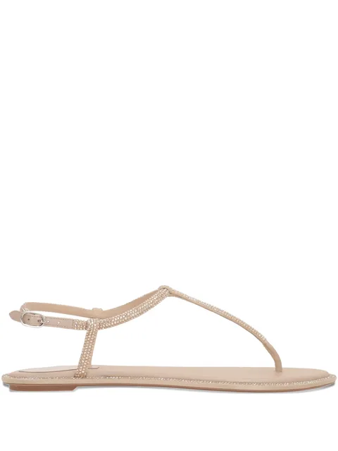 Diana rhinestone-embellished ankle-strap sandals