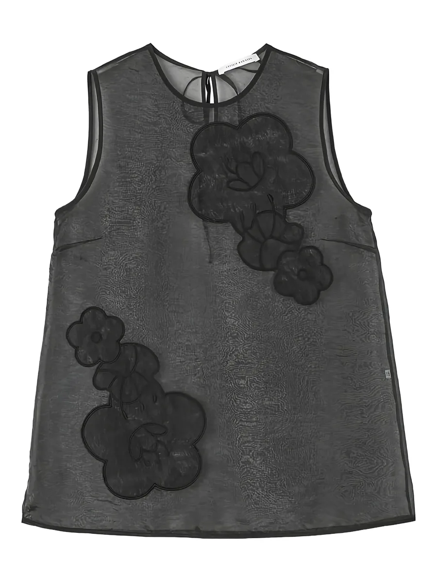 Alba flower-embellishment top 5