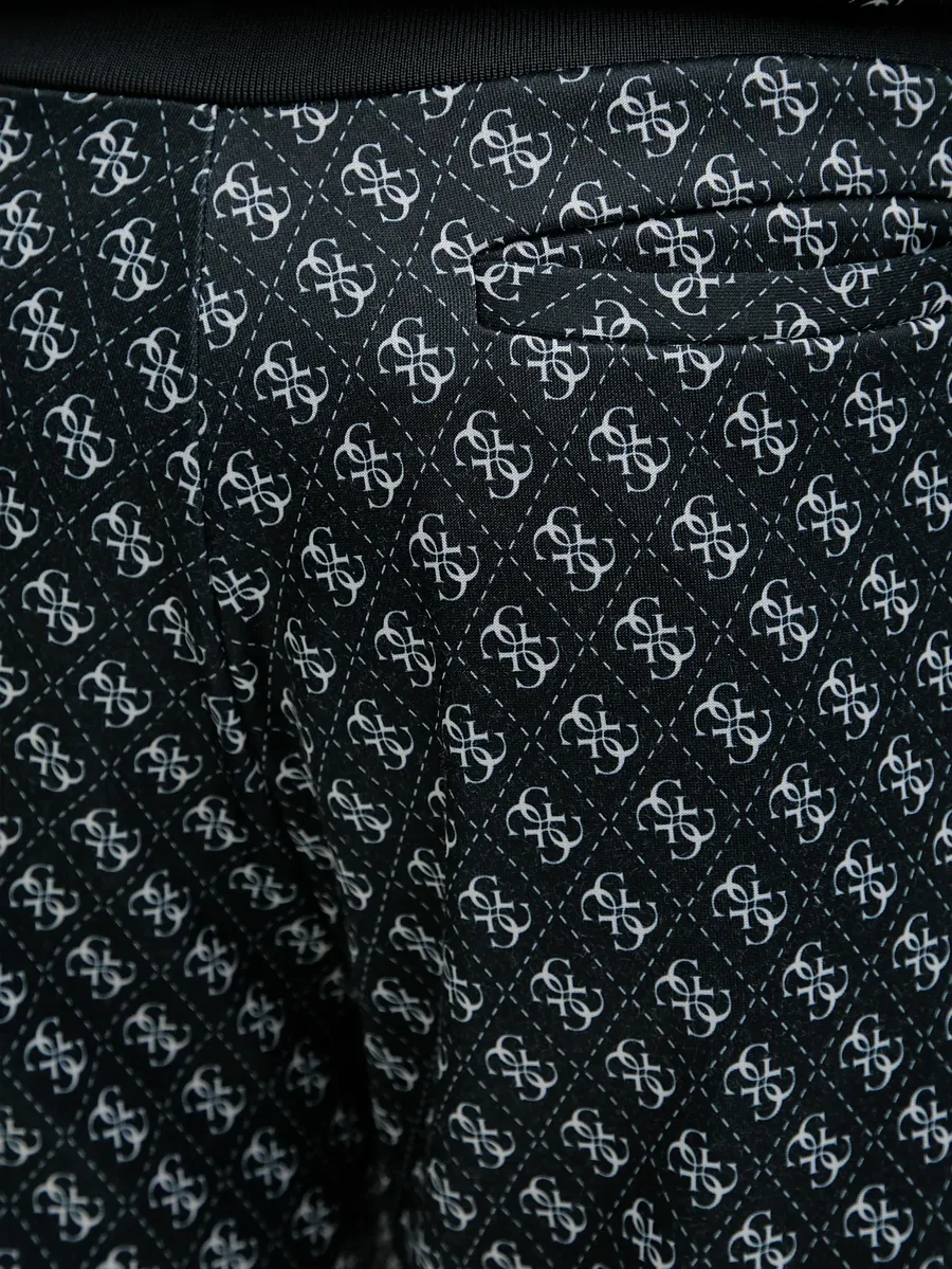 logo-print trousers 7