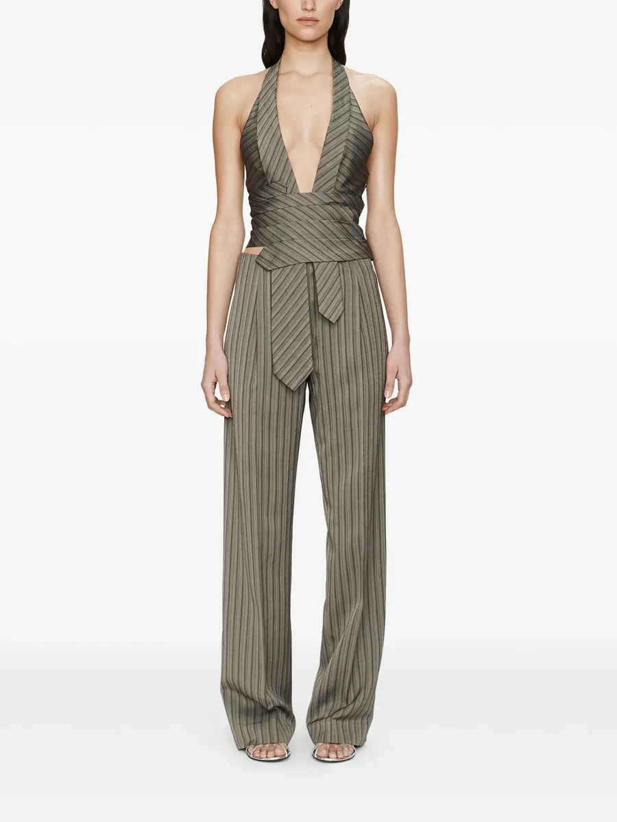 брюки Reyer Tailored Redux в полоску 1