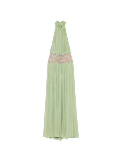 Kreeli crystal-embellished maxi dress