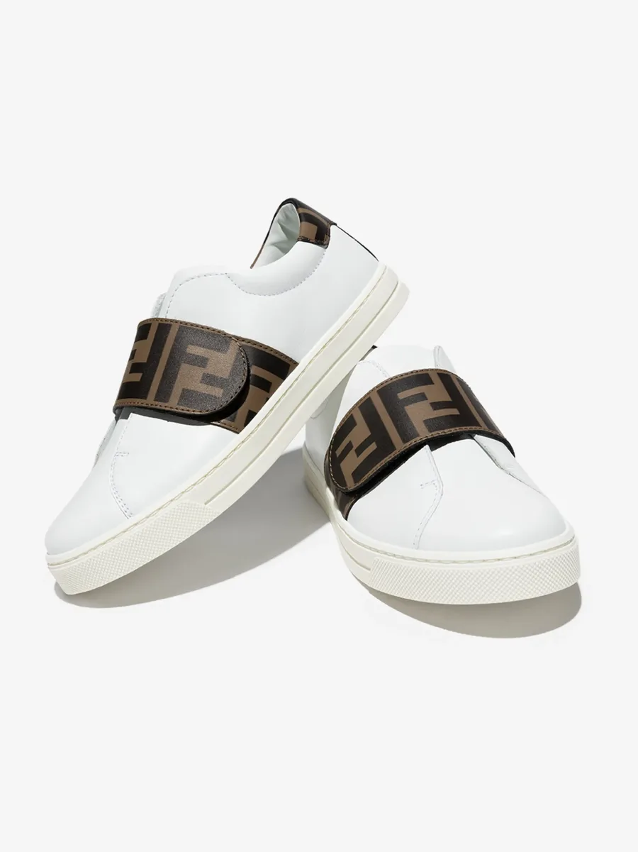 logo-strap low-top sneakers 10