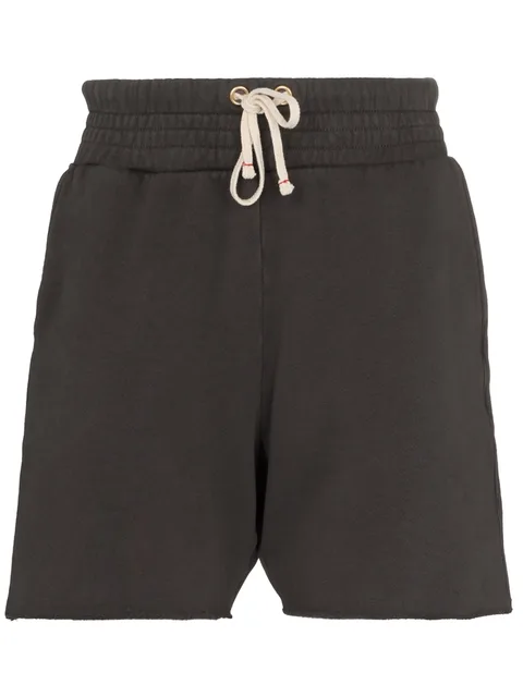 Yacht drawstring-waist track shorts