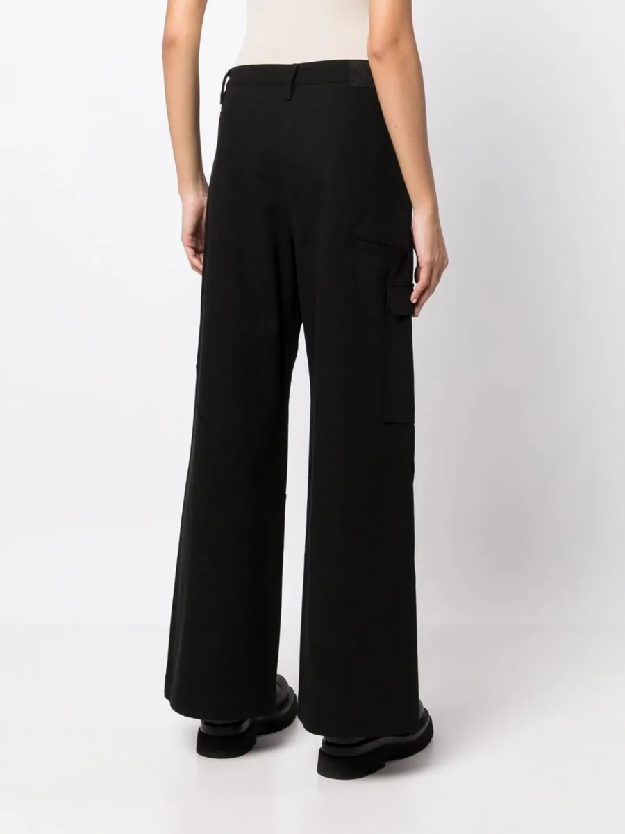 wide-leg cargo trousers 8
