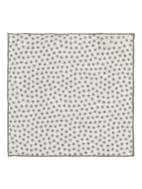 polka-dot pocket square