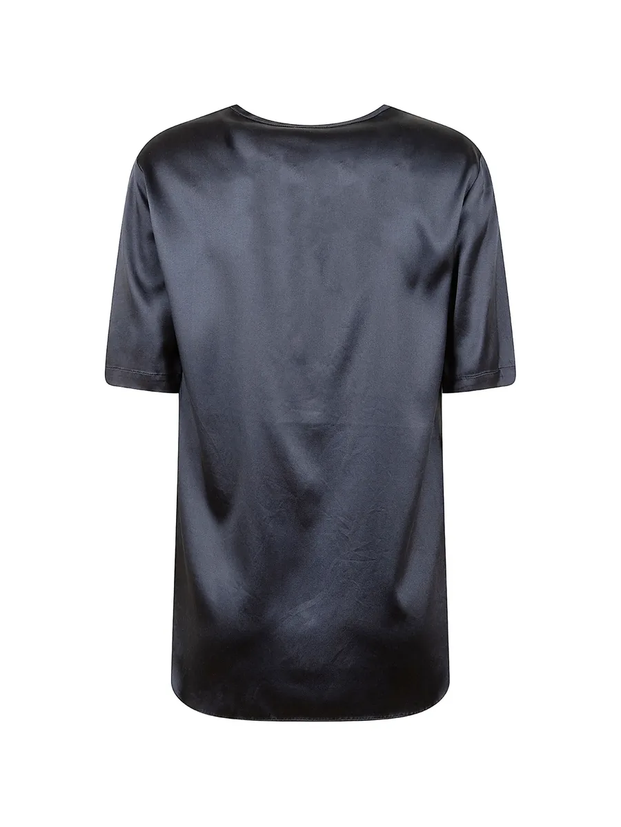 satin-finish T-shirt 3