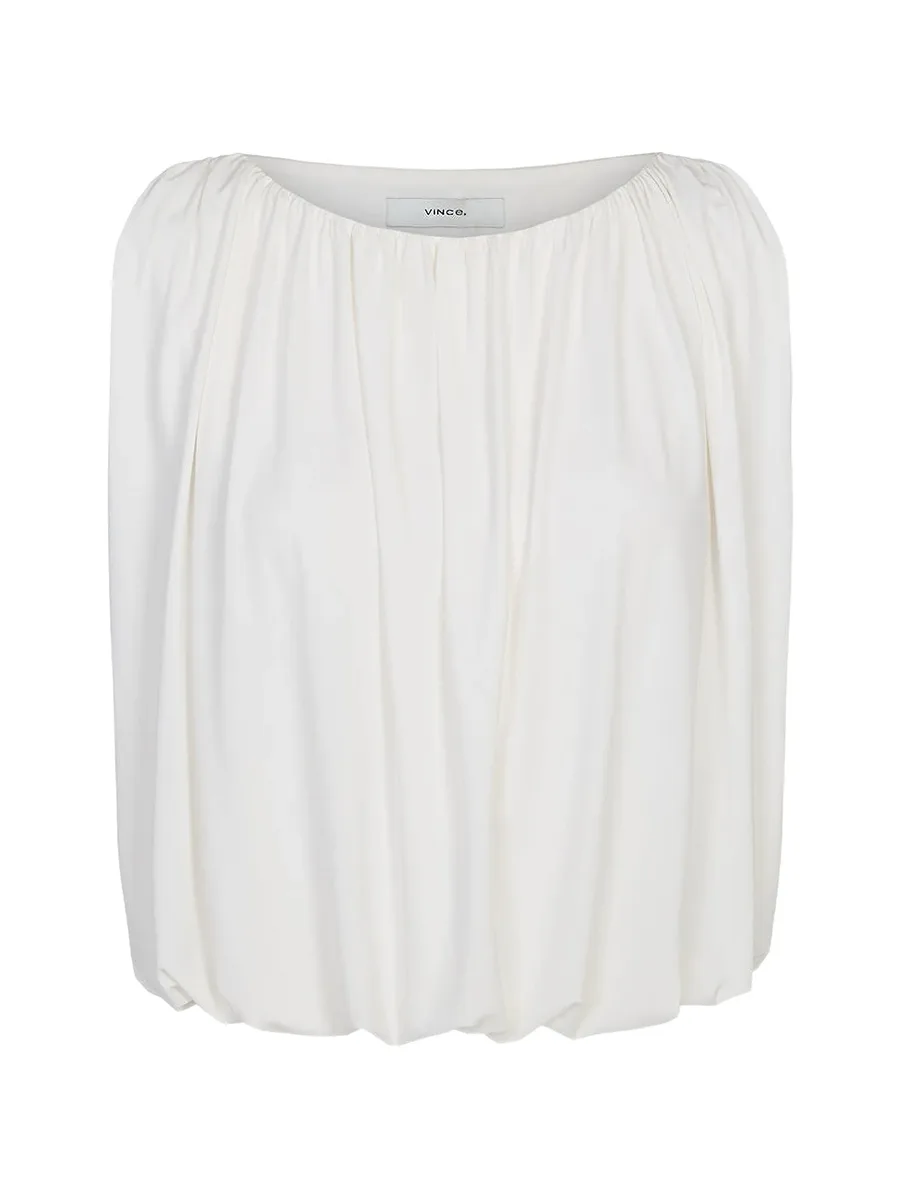 sleeveless bubble top 1