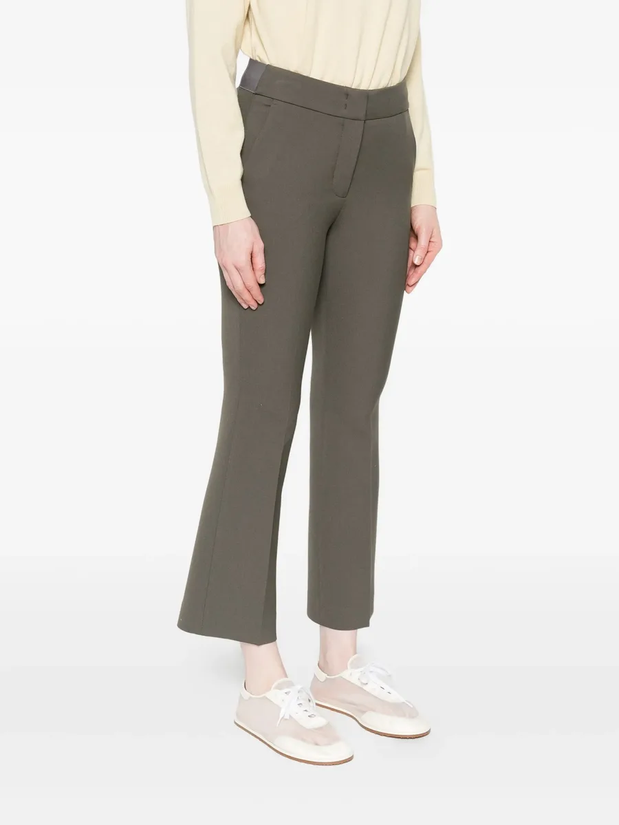 flat-front side-pocket trousers 5