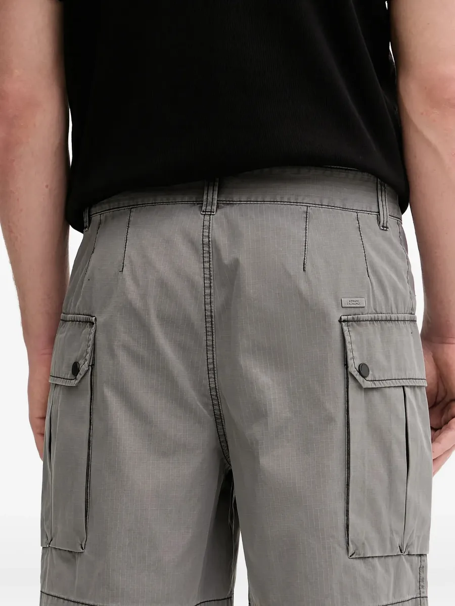 checked cargo shorts 5