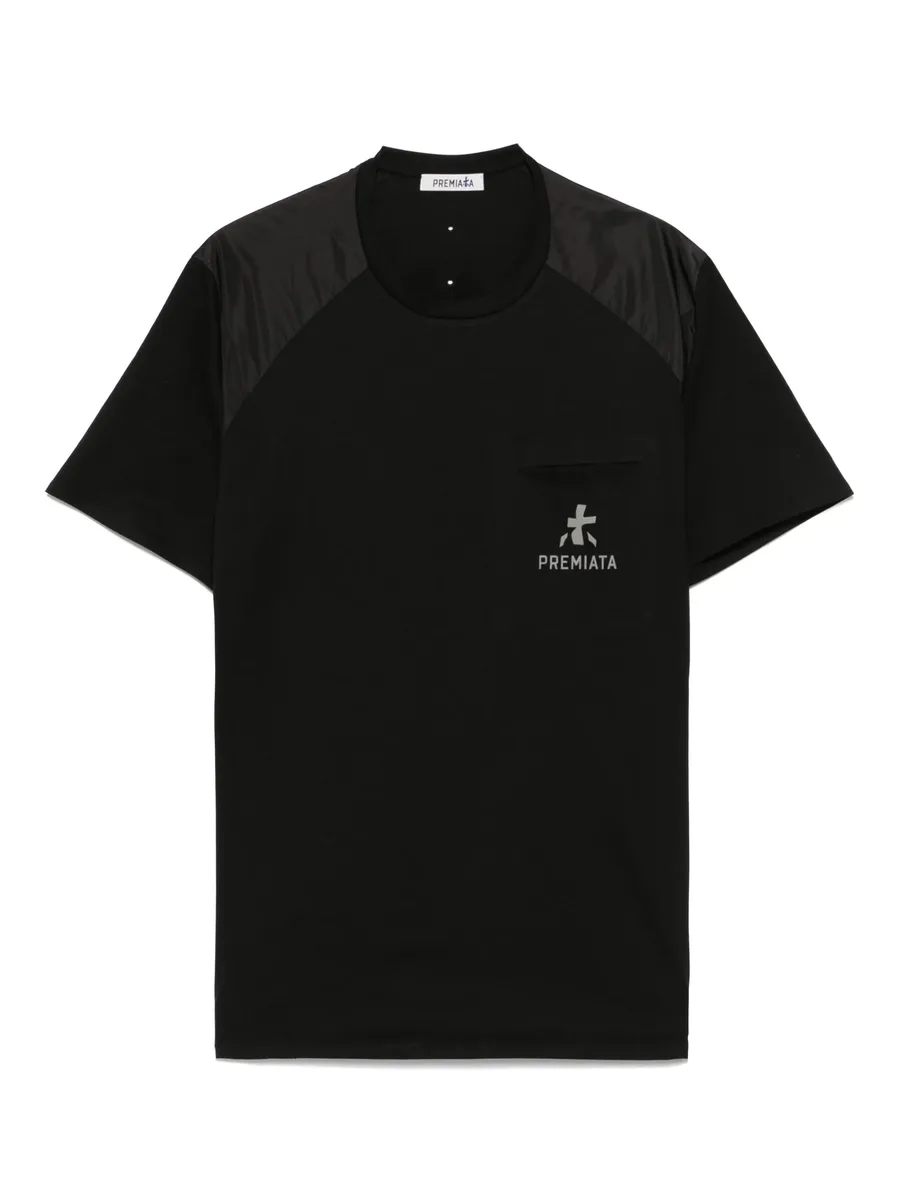 logo-print T-shirt 1
