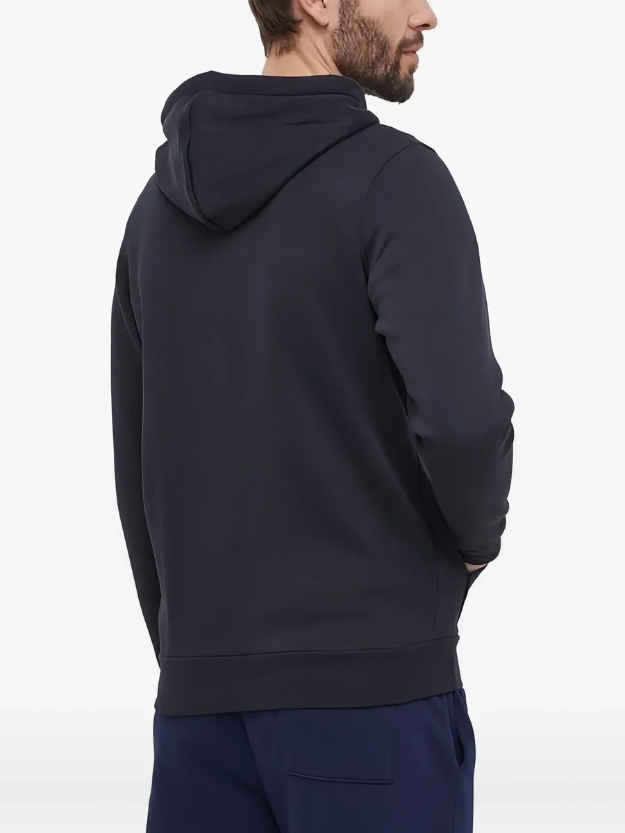 logo-print zip-up hoodie 5