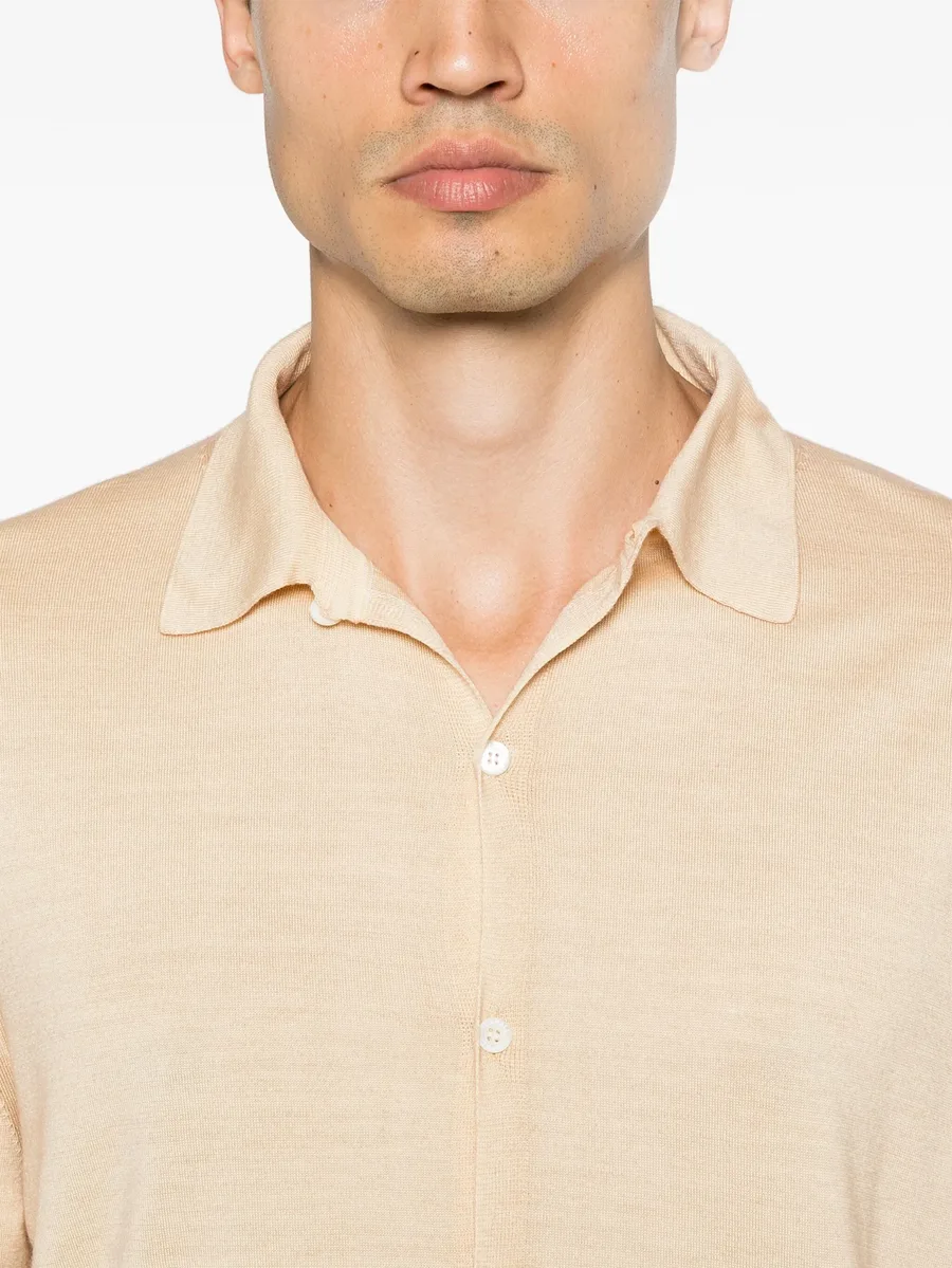 polo-collar cardigan 10