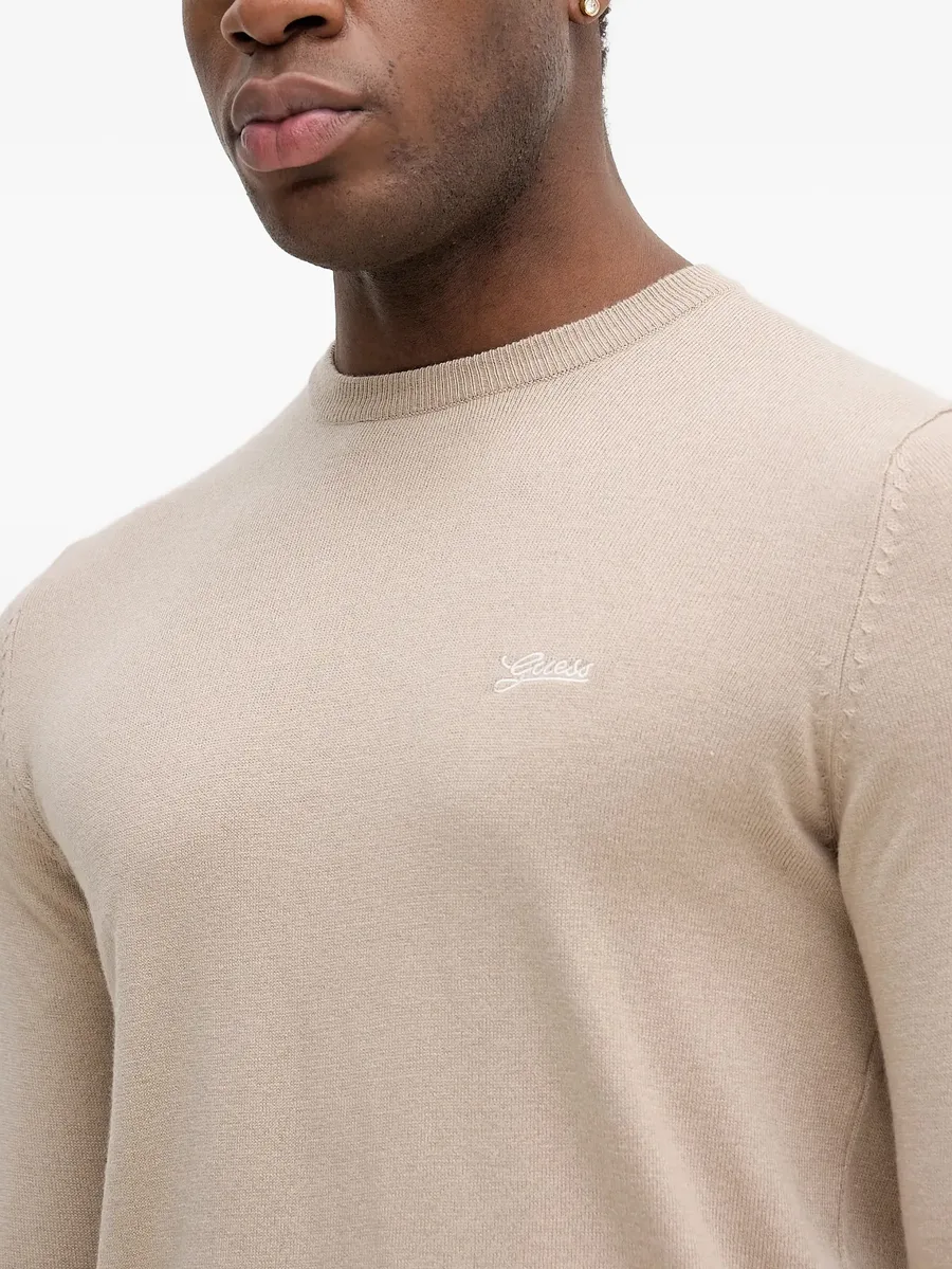 script-logo sweater 7