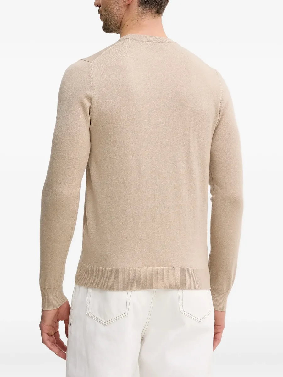 logo knitted sweater 6