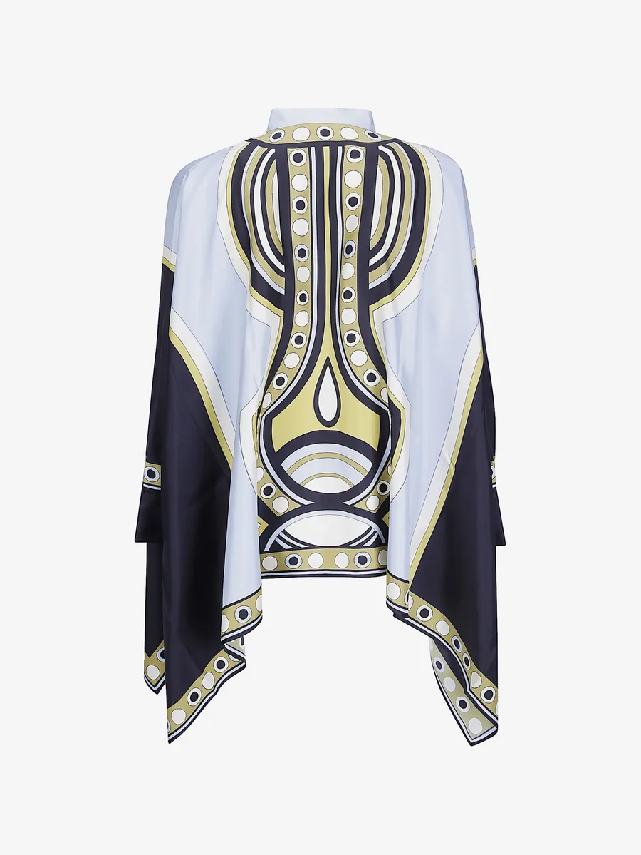 рубашка Foulard с геометричным принтом 2