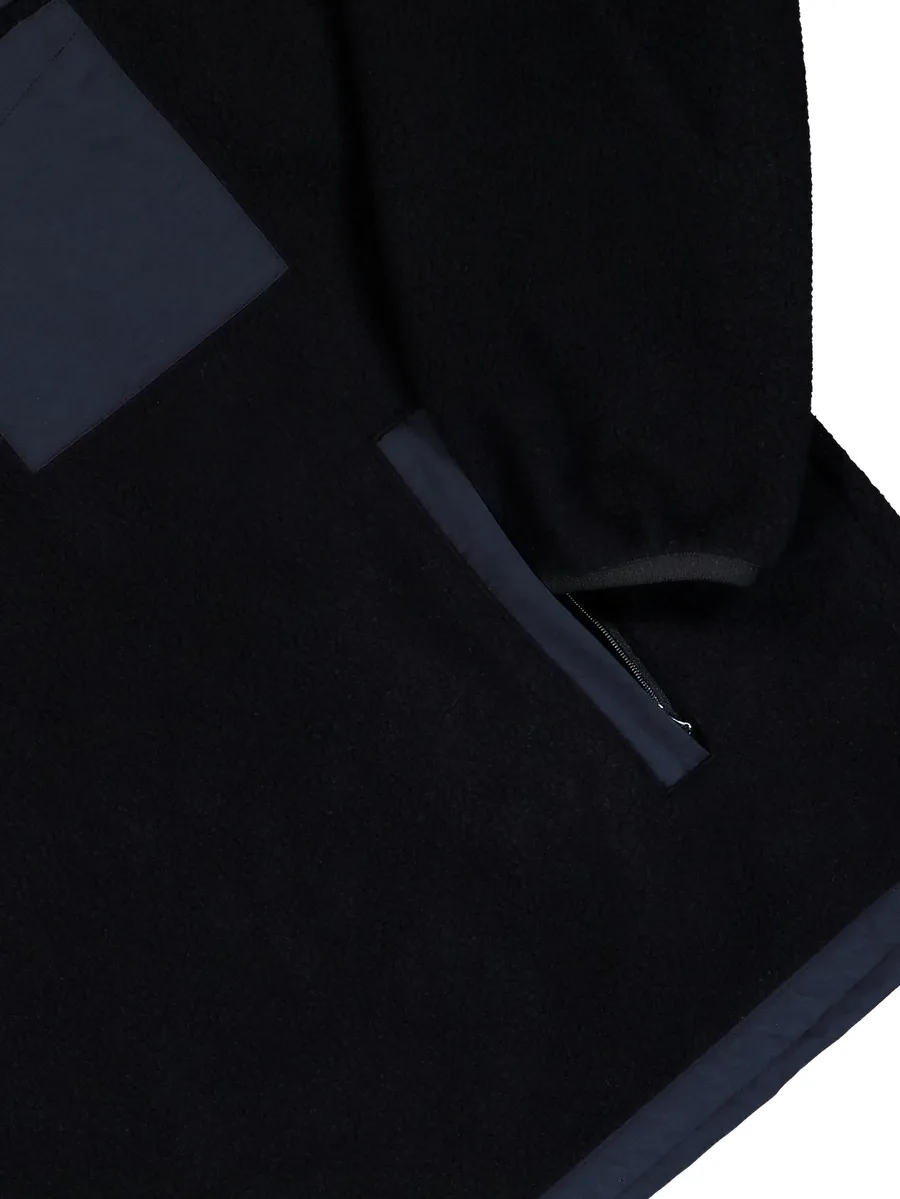 Fleece stand-collar sweater 8
